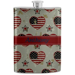 Americana Stainless Steel Flask (Personalized)