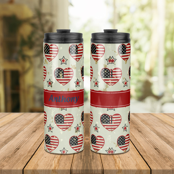 Americana Stainless Steel Tumbler - Lifestyle