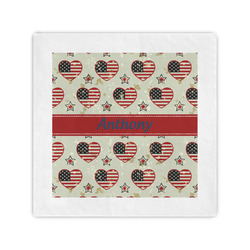 Americana Cocktail Napkins (Personalized)