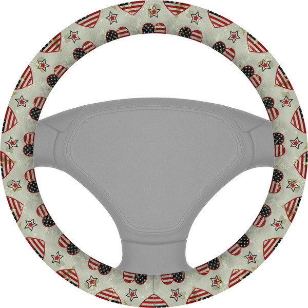 Custom Americana Steering Wheel Cover