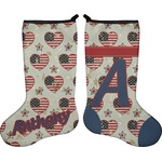 Americana Holiday Stocking - Double-Sided - Neoprene (Personalized)