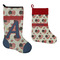 Americana Stockings - Side by Side compare