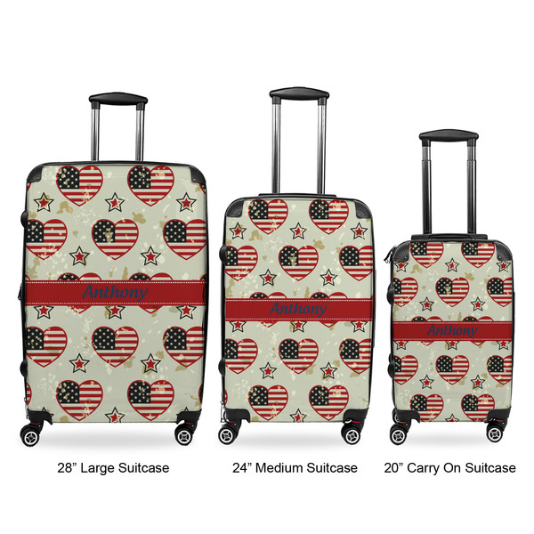 Americana Suitcase Set 1 - APPROVAL