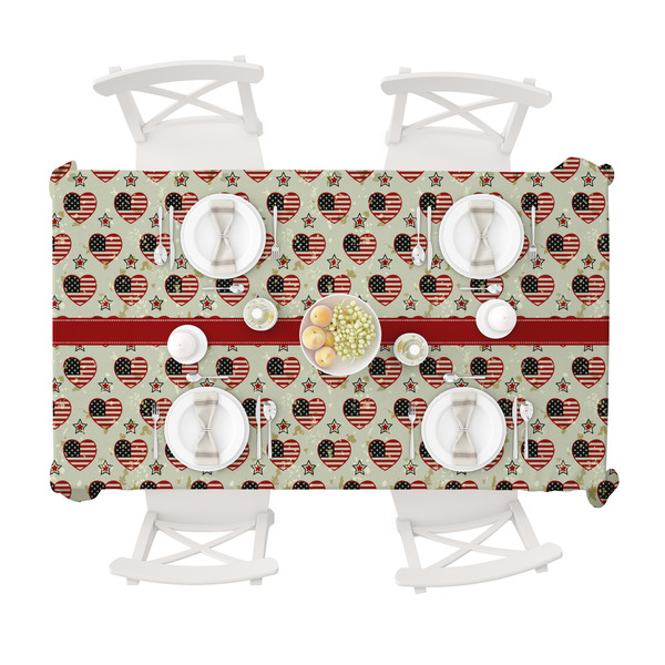 Americana Tablecloths (58"x102") - TOP VIEW