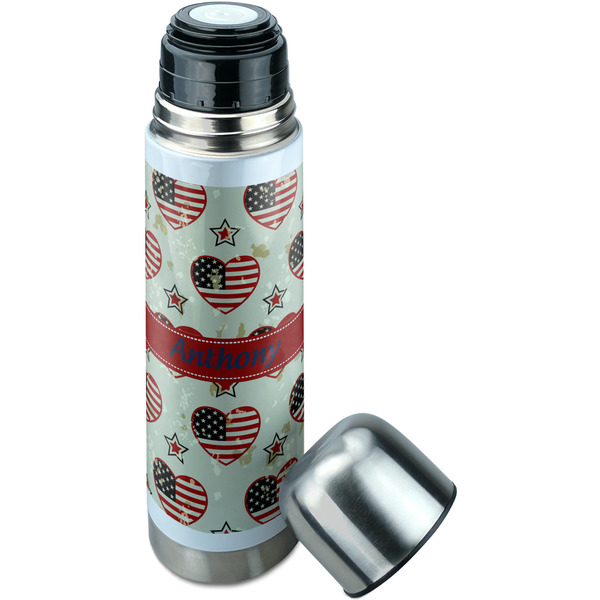 Americana Thermos - Lid Off