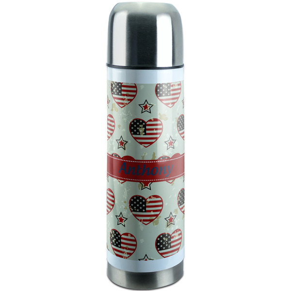 Custom Americana Stainless Steel Thermos (Personalized)