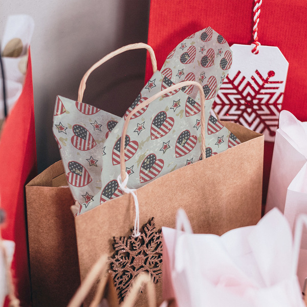 Americana Tissue Paper - In Gift Bag