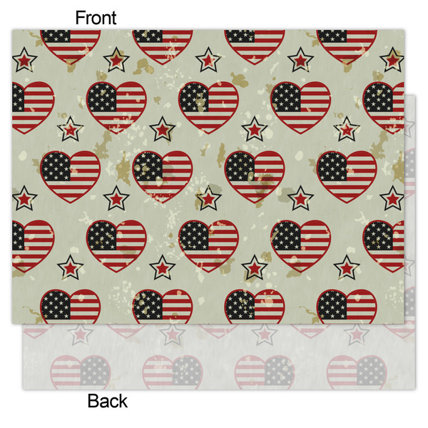 Americana Tissue Paper - Lightweight - Medium - Front & Back