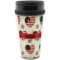 Americana Acrylic Travel Mug without Handle (Personalized)