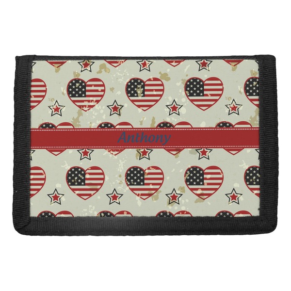Custom Americana Trifold Wallet (Personalized)