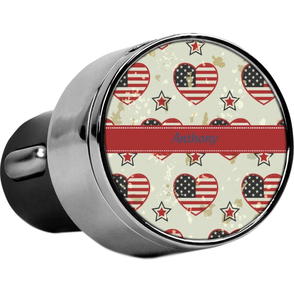 Custom Americana USB Car Charger (Personalized)