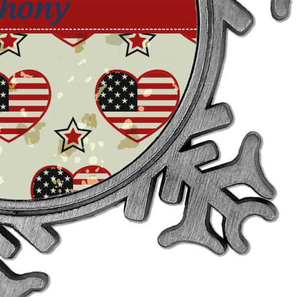 Americana Vintage Snowflake - Detail