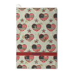 Americana Waffle Weave Golf Towel (Personalized)