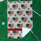 Americana Waffle Weave Golf Towel - In Context