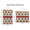 Americana Wall Hanging Tapestries - Parent/Sizing