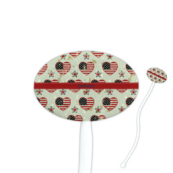 Americana Oval Stir Sticks (Personalized)