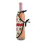 Americana Wine Bottle Apron - DETAIL WITH CLIP ON NECK