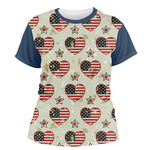 Americana Women's Crew T-Shirt - X Small