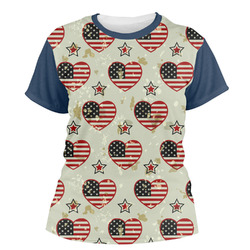 Americana Women's Crew T-Shirt