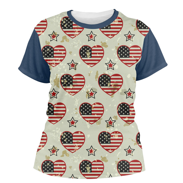 Custom Americana Women's Crew T-Shirt - X Large