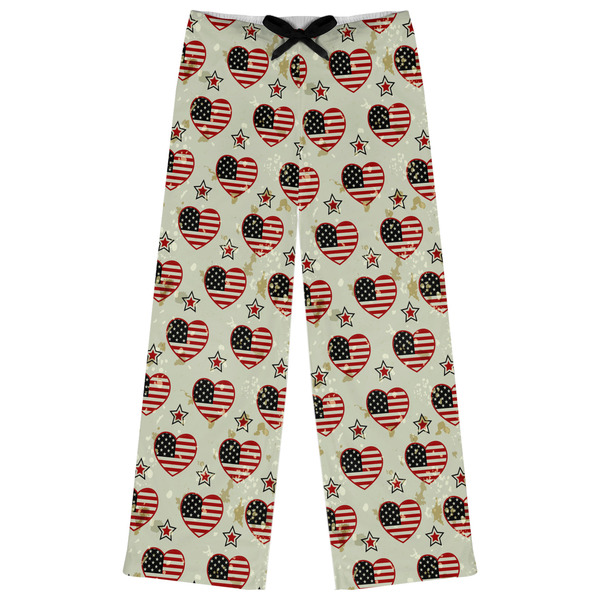 Custom Americana Womens Pajama Pants - L