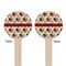 Americana Wooden 6" Stir Stick - Round - Double Sided - Front & Back