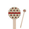 Americana 7.5" Round Wooden Stir Sticks - Double Sided (Personalized)