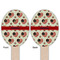 Americana Wooden Food Pick - Oval - Double Sided - Front & Back