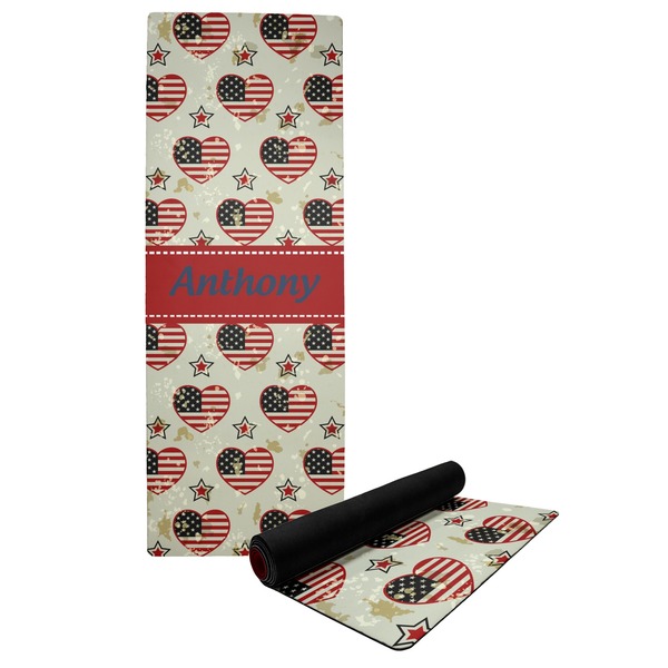Custom Americana Yoga Mat (Personalized)