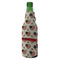 Americana Zipper Bottle Cooler - ANGLE (bottle)