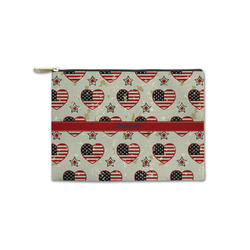 Americana Zipper Pouch - Small - 8.5"x6" (Personalized)