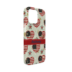 Americana iPhone Case - Plastic - iPhone 13 Mini (Personalized)