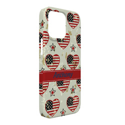 Americana iPhone Case - Plastic - iPhone 13 Pro Max (Personalized)