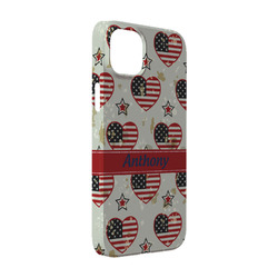 Americana iPhone Case - Plastic - iPhone 14 (Personalized)