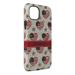 Americana iPhone Case - Rubber Lined - iPhone 14 Plus (Personalized)