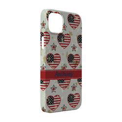 Americana iPhone Case - Plastic - iPhone 14 Pro (Personalized)