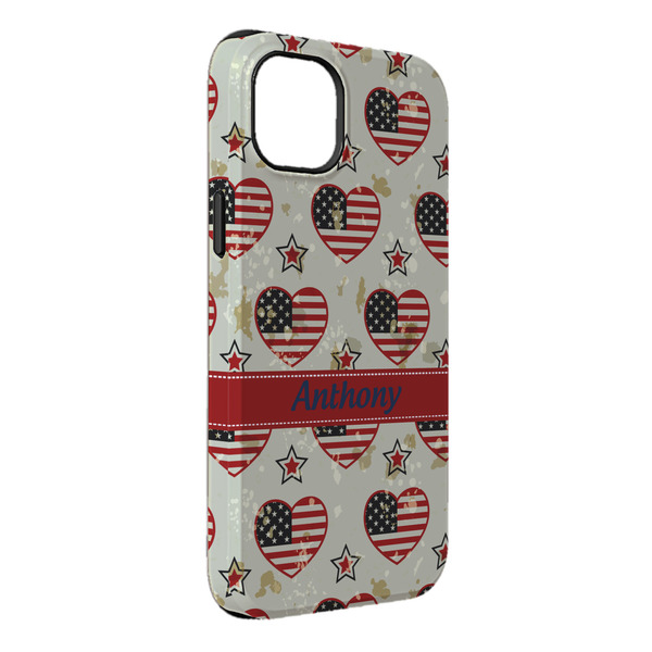 Custom Americana iPhone Case - Rubber Lined - iPhone 14 Pro Max (Personalized)