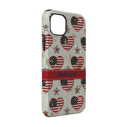 Americana iPhone Case - Rubber Lined - iPhone 14 (Personalized)