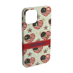 Americana iPhone Case - Plastic - iPhone 15 (Personalized)