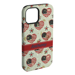Americana iPhone Case - Rubber Lined - iPhone 15 Pro Max (Personalized)
