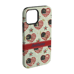 Americana iPhone Case - Rubber Lined - iPhone 15 Pro (Personalized)