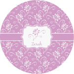 Lotus Flowers Multipurpose Round Labels - 1" (Personalized)