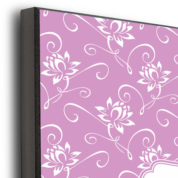 Lotus Flowers 11x14 Wood Print - Closeup