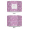 Lotus Flowers 12" Drum Lampshade - APPROVAL (Poly Film)