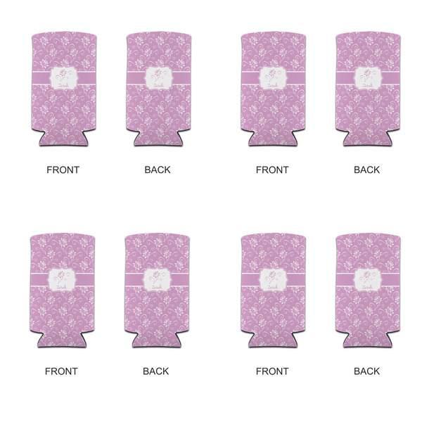 Lotus Flowers 12oz Tall Can Sleeve - Set of 4 - APPROVAL