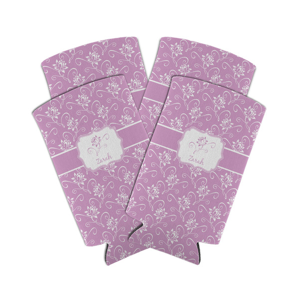 Lotus Flowers 12oz Tall Can Sleeve - Set of 4 - MAIN