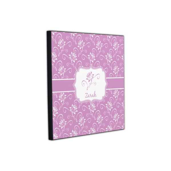 Lotus Flowers 12x12 Wood Print - Angle View