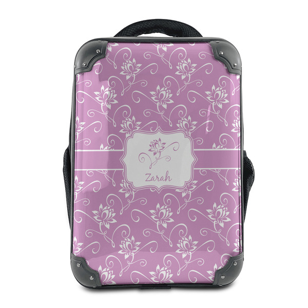 Custom Lotus Flowers 15" Hard Shell Backpack (Personalized)
