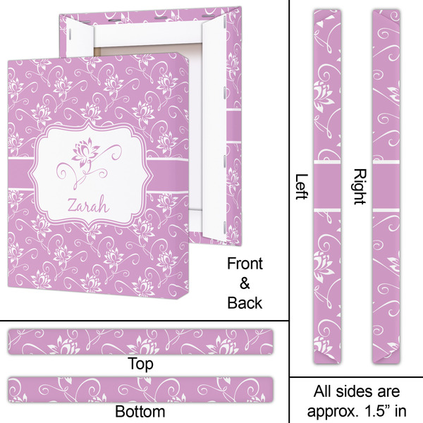 Lotus Flowers 16x20 - Canvas Print - Approval