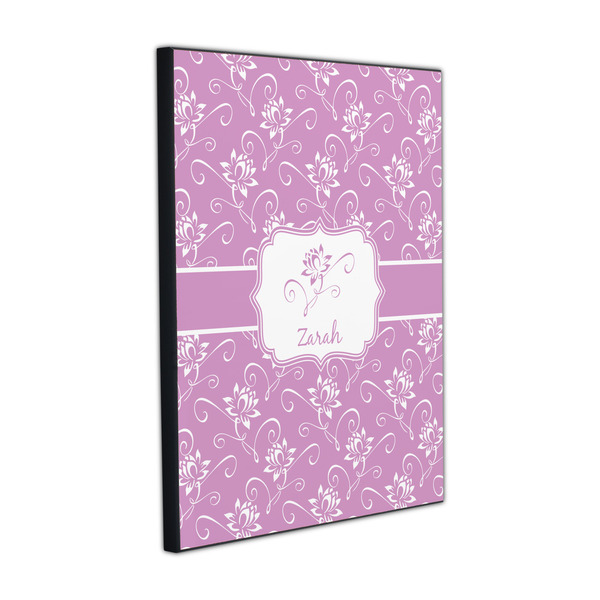 Lotus Flowers 16x20 Wood Print - Angle View